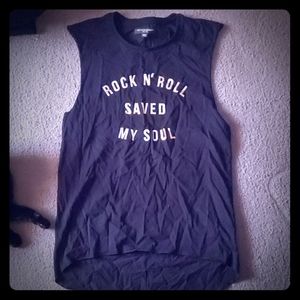 Vintage rock n roll saved my soul tunic tank dress